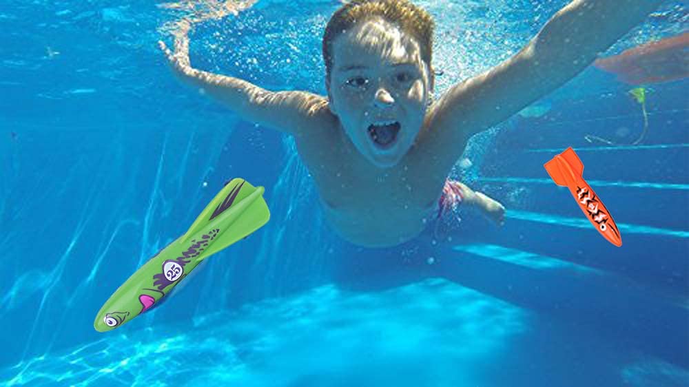 ZHFUYS Pool Toy Underwater Swimming Diving Toy Throwing Diving