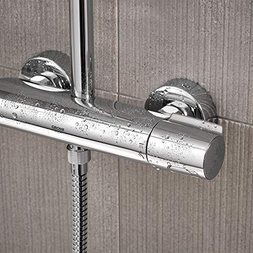 GROHE 26728000 Euphoria Shower System, Chrome