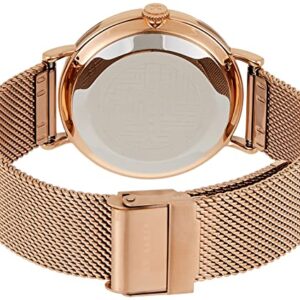 Ted Baker PHYLIPA SERENDIPITY Women's Stainless Steel Rose-Gold Mesh Band (Model: BKPPHS124)