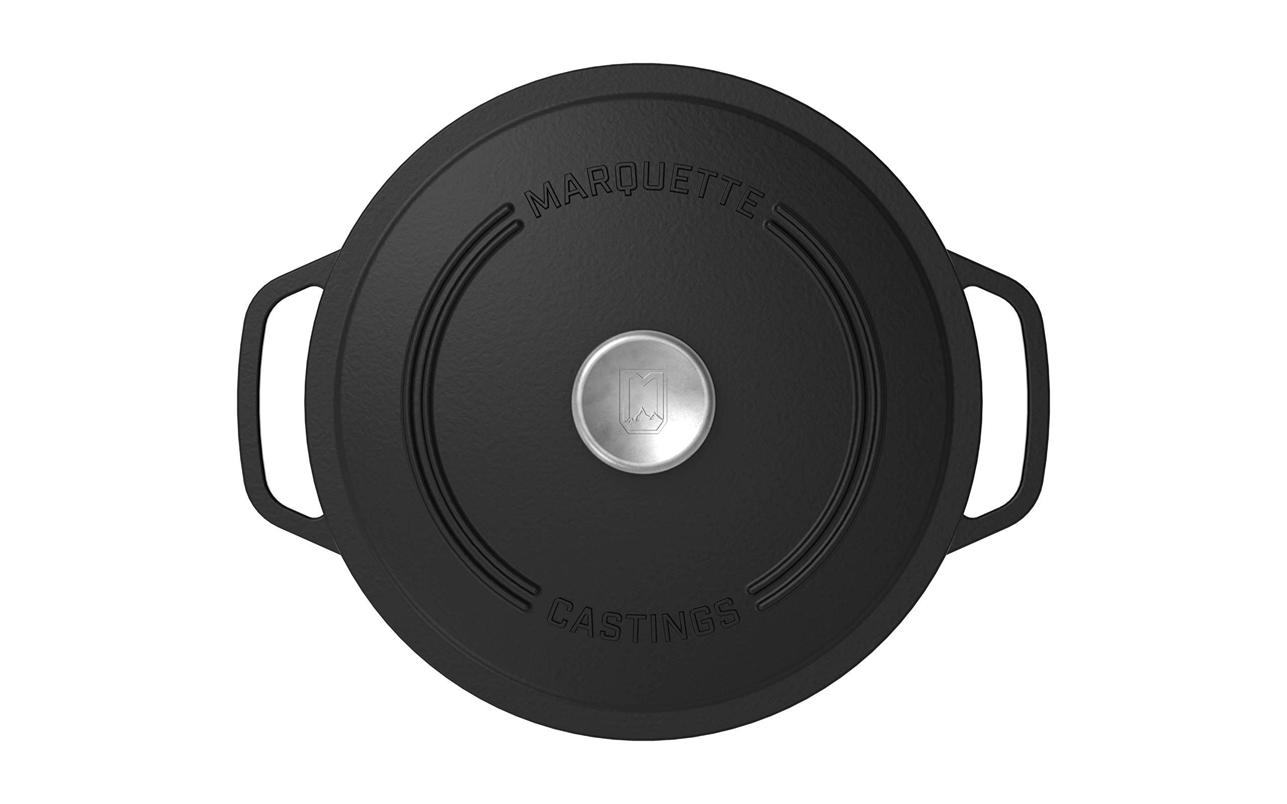 Marquette Castings 4 qt. Enameled Cast Iron Dutch Oven (Matte Black)