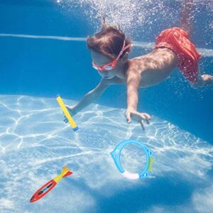 ZHFUYS Pool Toy Underwater Swimming Diving Toy Throwing Diving