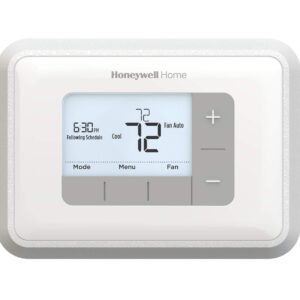 Honeywell Home Home RTH6360D1002 Programmable Thermostat, 5-2 Schedule, 1-Pack, White (Renewed)