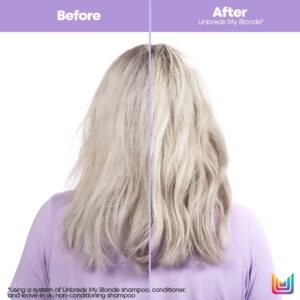 MATRIX Unbreak My Blonde Reviving Leave-In Treatment | Strengthens and Adds Softness and Shine | For Damaged, Lightened and Over Processed Hair | Packaging May Vary | 5.1oz. | Vegan