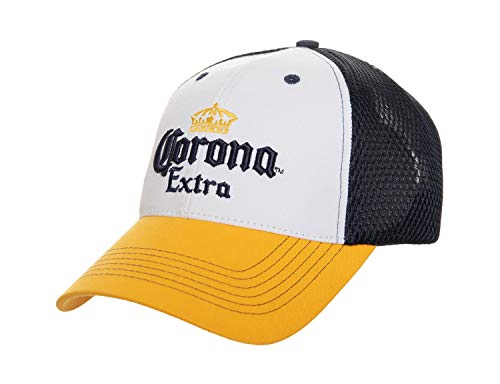 Calhoun Officially Licensed Corona Tri-Color Trucker Hat Multicolored