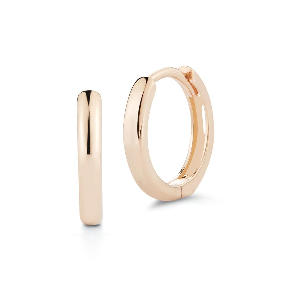 Mateo New York, Rose Gold Huggie