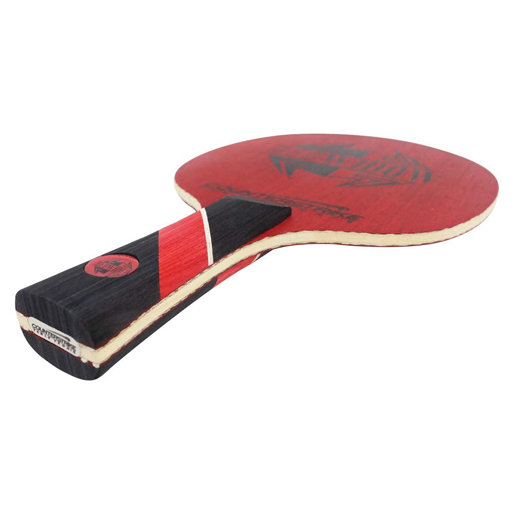 Counterstrike Red Widow Ping Pong Paddle | Unbelievable Carbon Speed | Professional Ping Pong Paddle | Professional Table Tennis Paddle | ITTF Approved | Tournament Legal