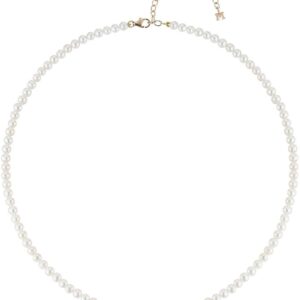 Mateo New York, 4mm Pearl Beaded Choker