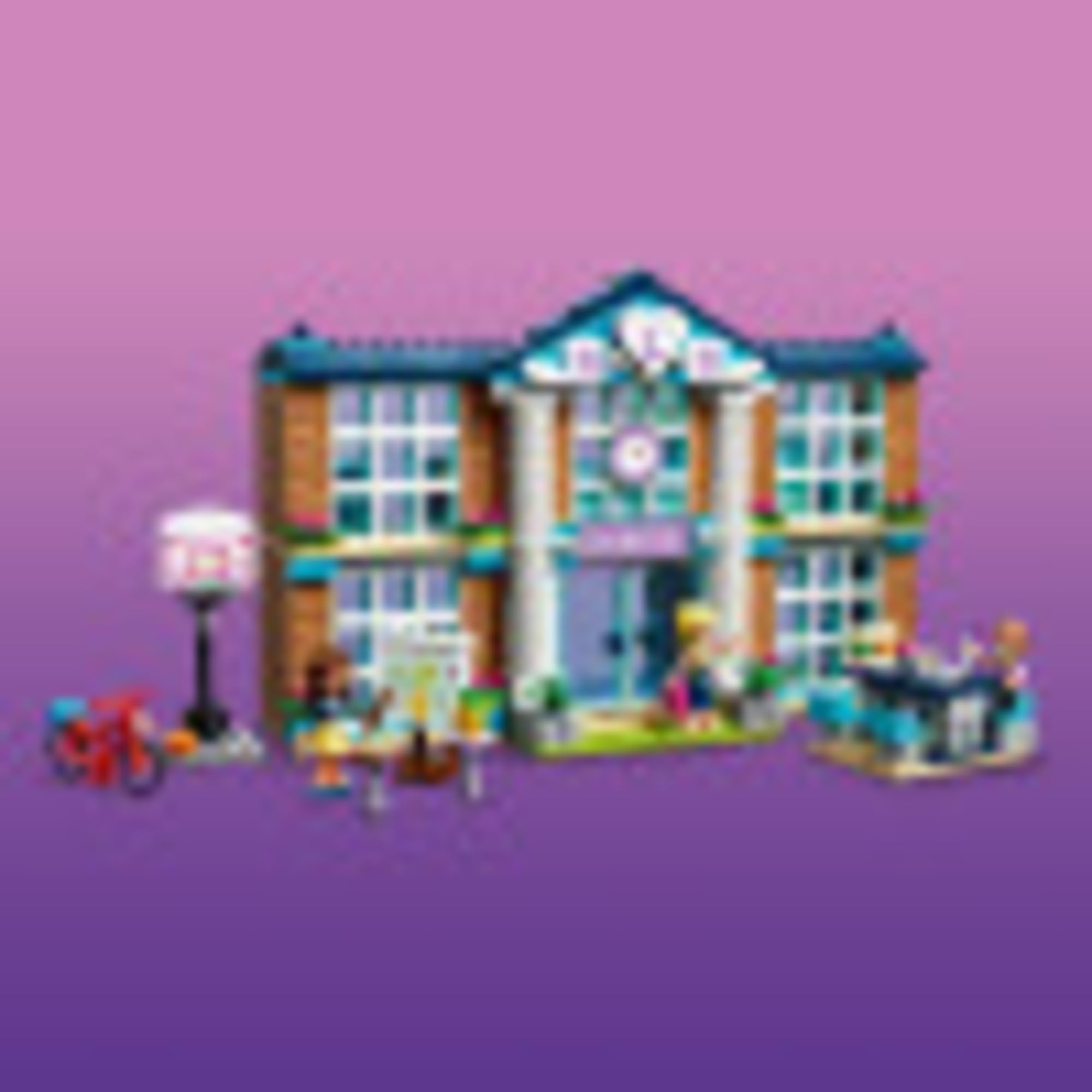 LEGO Friends Heartlake City School Building Kit with 3 Mini Figures and Classrooms