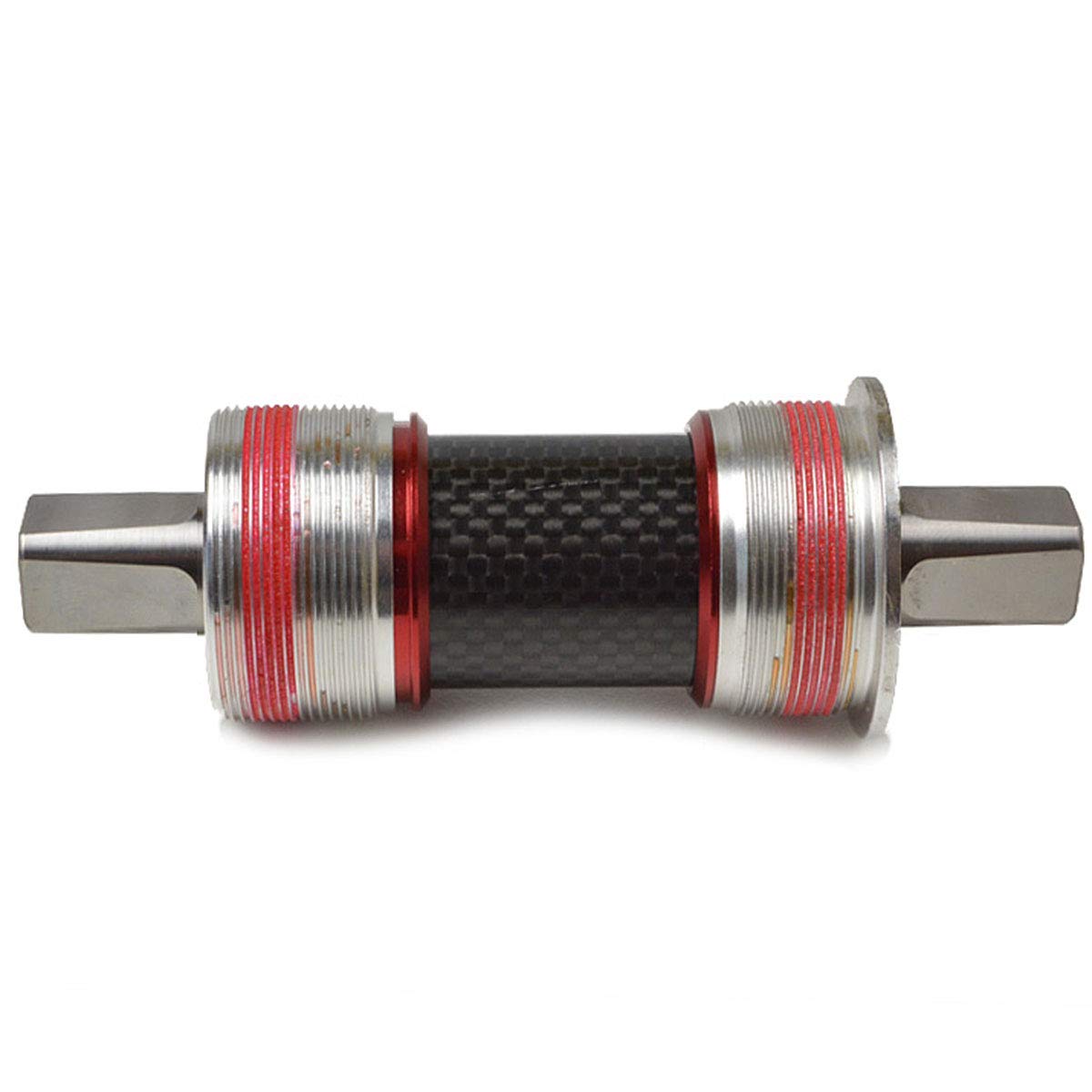 OMNI Racer Worlds LIGHTEST Cromoly Steel Ti Ceramic JIS Square Taper Bottom Bracket: English 68mm: Lengths: 103-127mm (English 68x122.5mm)