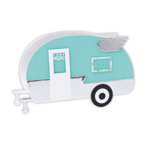 Sizzix ScoreBoards L Die Camper 3-D by Eileen Hull, 665155