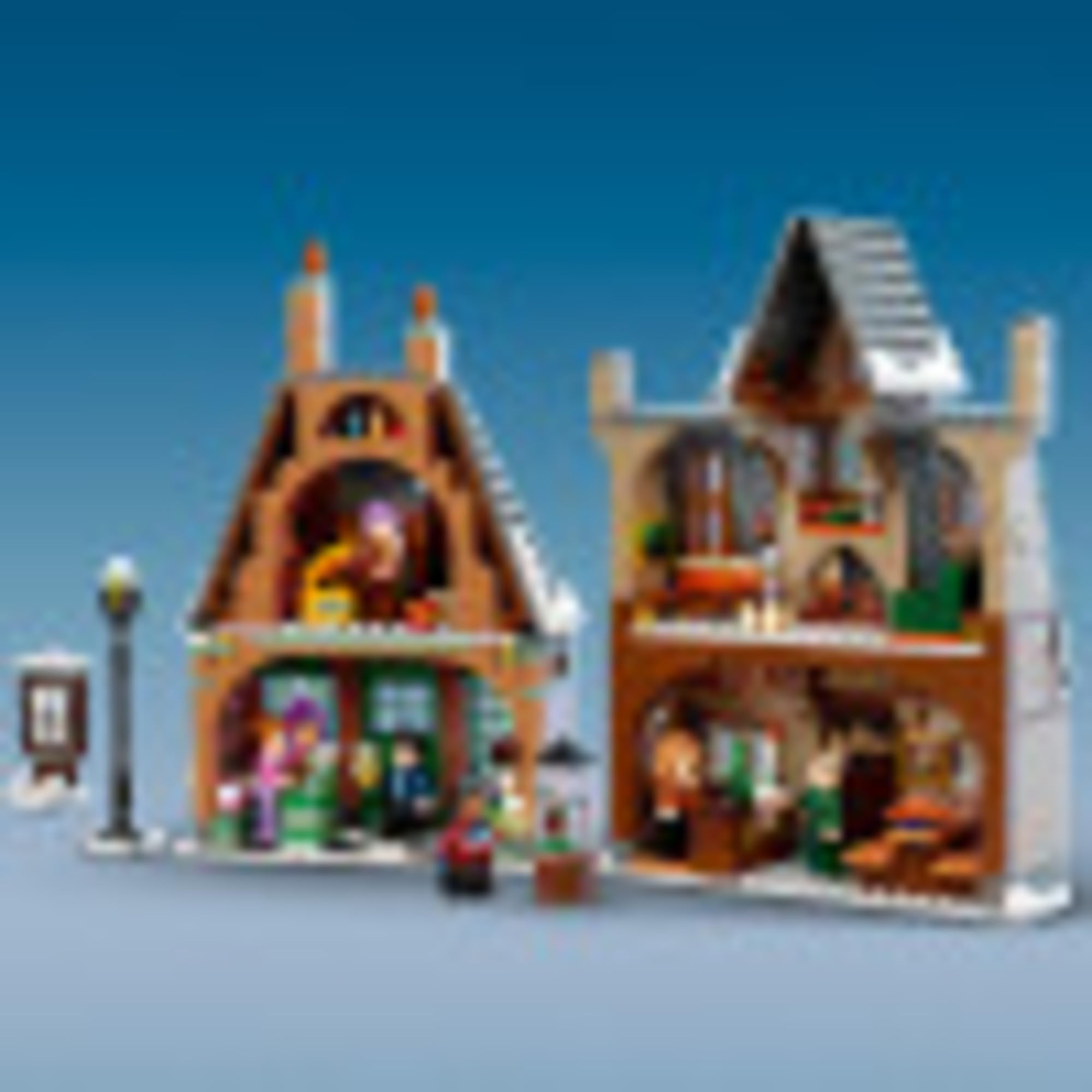 LEGO Harry Potter Hogsmeade Village Visit 76388 Building Toy, 20th Anniversary Set with Collectible Golden Ron Weasley Minifigure, Birthday Gift for Idea for Kids, Girls and Boys Ages 8+