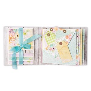 Sizzix Thinlits Die Set 11PK Card Waterfall & Tags by Eileen Hull, 665154, Multicolor