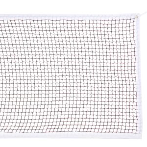 JSAHAH Badminton Net Nylon Portable Tennis Net Set - for Tennis Sport Net for Indoor/Outdoor, Backyard,Schoolyard,Garden, 20 FT x 2.5 FT (without Frame)