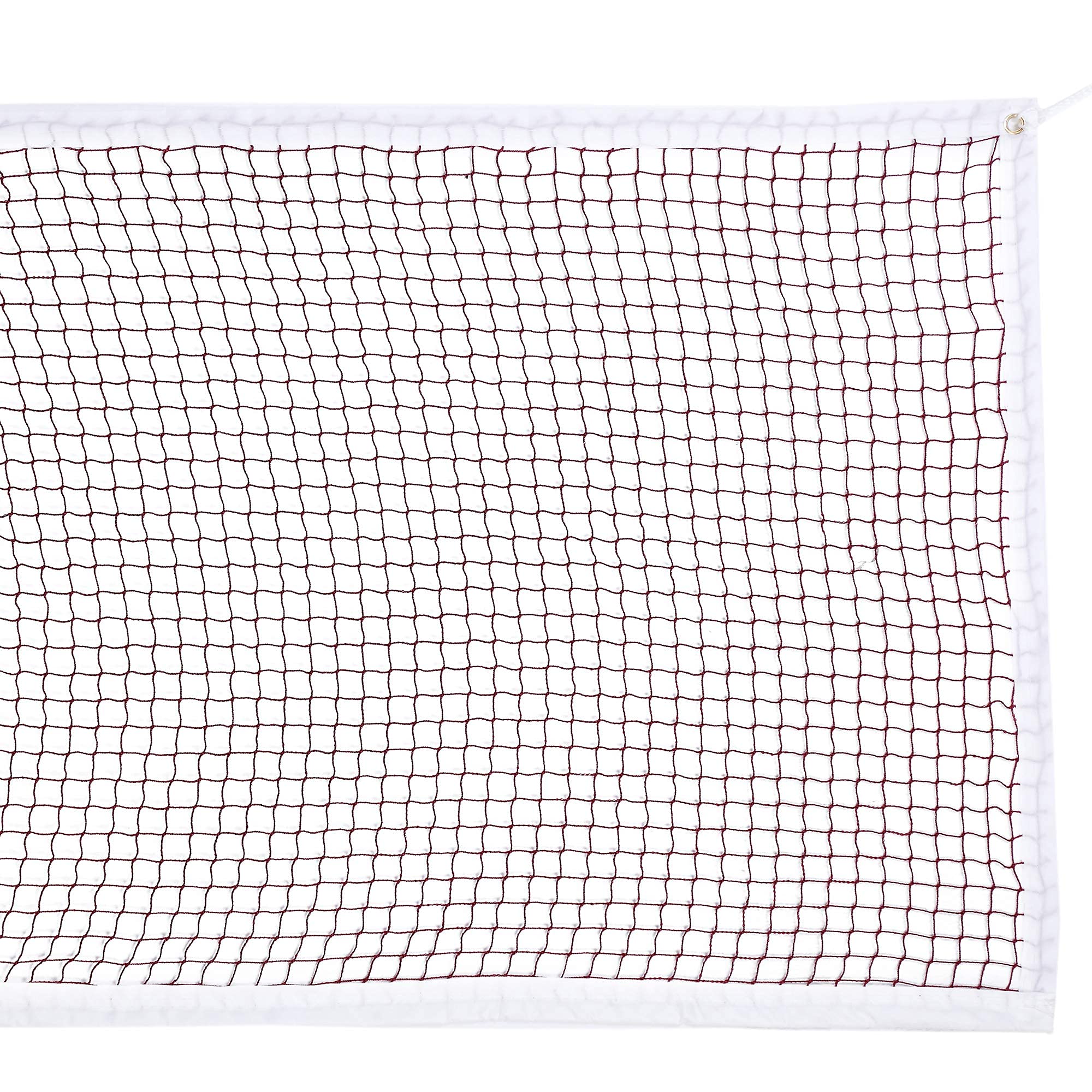 JSAHAH Badminton Net Nylon Portable Tennis Net Set - for Tennis Sport Net for Indoor/Outdoor, Backyard,Schoolyard,Garden, 20 FT x 2.5 FT (without Frame)