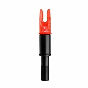 nap thunderglo half moon crossbow led illuminated auto turn-on arrow nocks - red (3 pack)