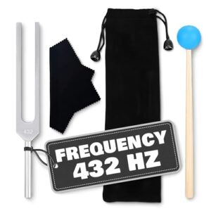 432 hz tuning fork for healing set music therapy instruments - tuning fork medical musical forks for healing chakra set stress relief - fork medical sound therapy instruments meditation accessories