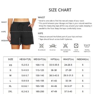 Willit Women's 5" Hiking Shorts Golf Athletic Outdoor Shorts Quick Dry Workout Summer Water Shorts with Pockets Sage Green XL