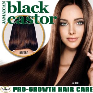 Difeel Superior Growth Jamaican Black Castor Shampoo 12 oz. - Sulfate Free Shampoo made with Natural Ingredients