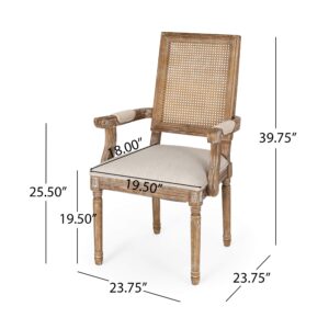 Christopher Knight Home Maria DINING CHAIR SETS, Wood,Beige + Natural