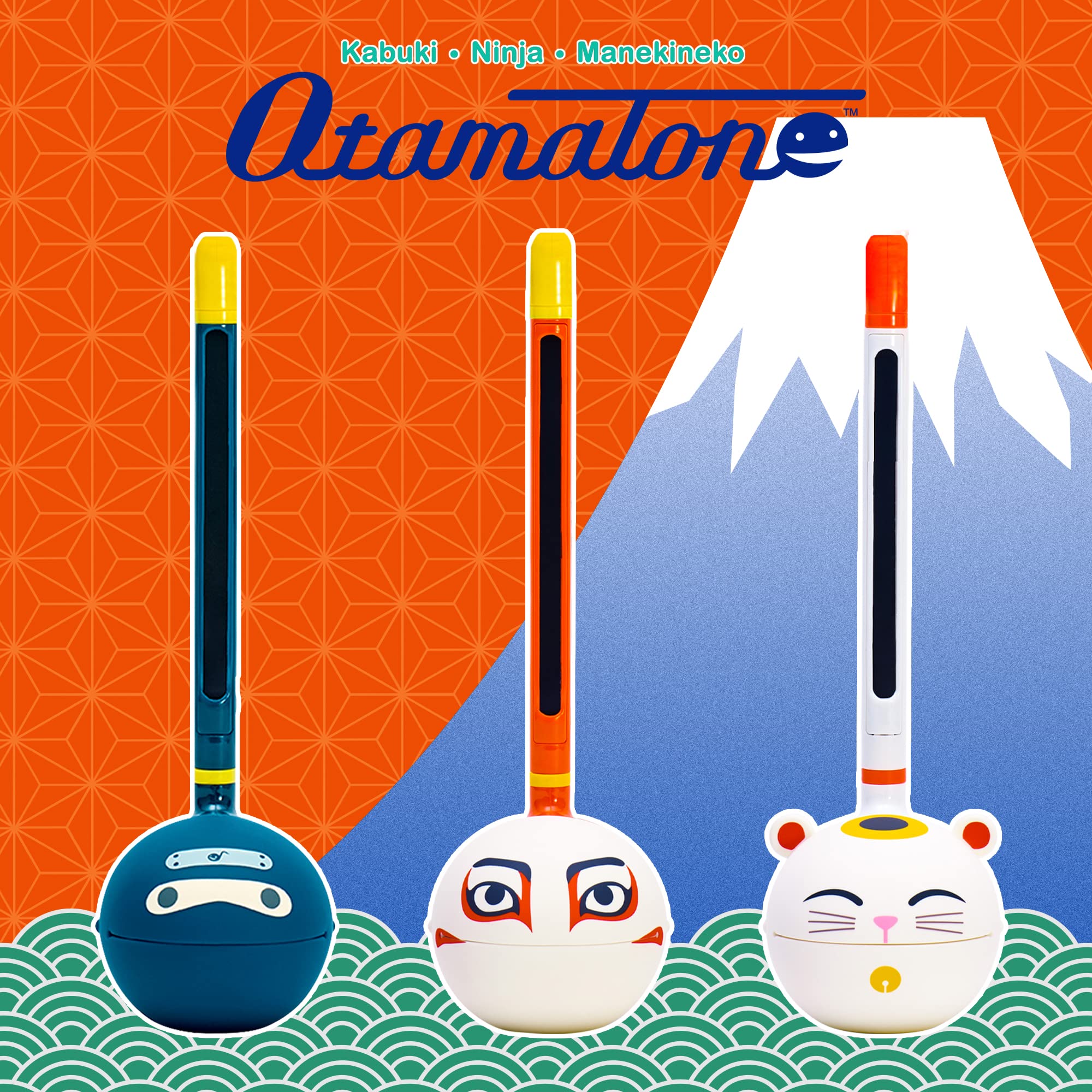 Otamatone [Original Series Kabuki Japanese Character Electronic Musical Instrument Portable Synthesizer from Japan by Cube/Maywa Denki