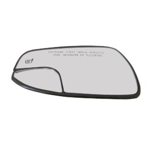 KYYET Right Passenger Side Power Heated Convex Mirror Glass Compatible with 2013-2020 Fusion w/Rear Plate- Replace DS7Z17K707A