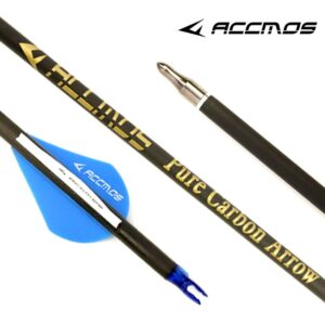 350 Spine Arrow 30 Inch Arrow Target Practice Arrow Hunting Arrow Carbon Arrows Compound Bow Recurve Bow Adult Youth Archery Indoor Outdoor Shooting Field Tip