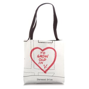 marvel wandavision to grow old in vision property deed tote bag