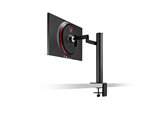 LG 27GN880-B 27 Inch Ultragear Gaming Monitor QHD (2560 x 1440) Nano IPS 16:9 Display with Ergo Stand, 3-Side Virtually Borderless Design, HDR10, 144Hz Refresh Rate, and AMD FreeSync - Black