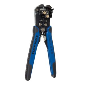 Klein Tools 11063W Wire Cutter/Wire Stripper, Heavy Duty Wire Stripper Tool & 11061 Wire Stripper/Wire Cutter for Solid and Stranded AWG Wire, Heavy Duty Kleins are Self Adjusting