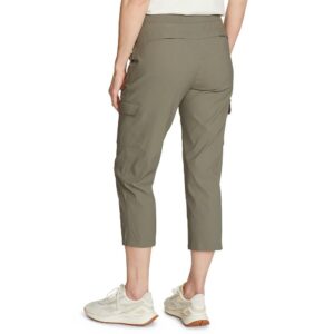 Eddie Bauer Women's Rainier Pull-On Crop Pants, Sprig, 2, Hiking Pants