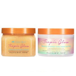 TREE HUT Shea Sugar Scrub & Lotion Set with Cupuacu Butter & Guarana - Leaves Skin Soft & Smooth