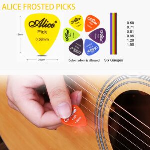 2 PCs Self Adhesive Guitar Fretboard Stickers & 6 Picks - Color Coded Note Decals Fingerboard Frets - Best Guitar learning Tools for Beginner Learner