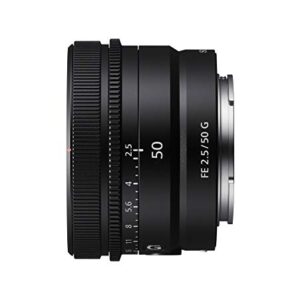 Sony FE 50mm F2.5 G Full-Frame Ultra-Compact G Lens