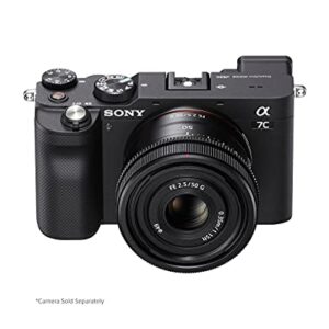 Sony FE 50mm F2.5 G Full-Frame Ultra-Compact G Lens