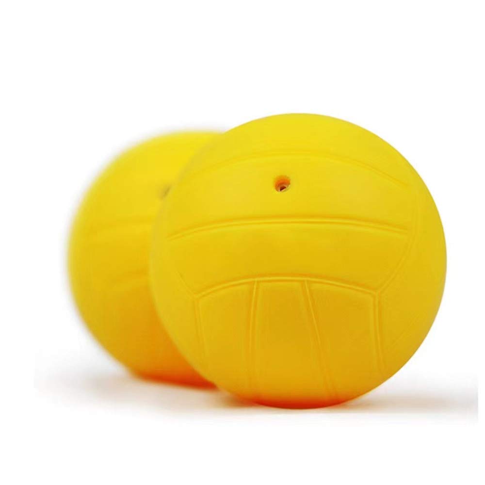 Viminston Roundnet Game Ball Replaceable Competitive Balls Mini Volleyball 3-Pack with Pump