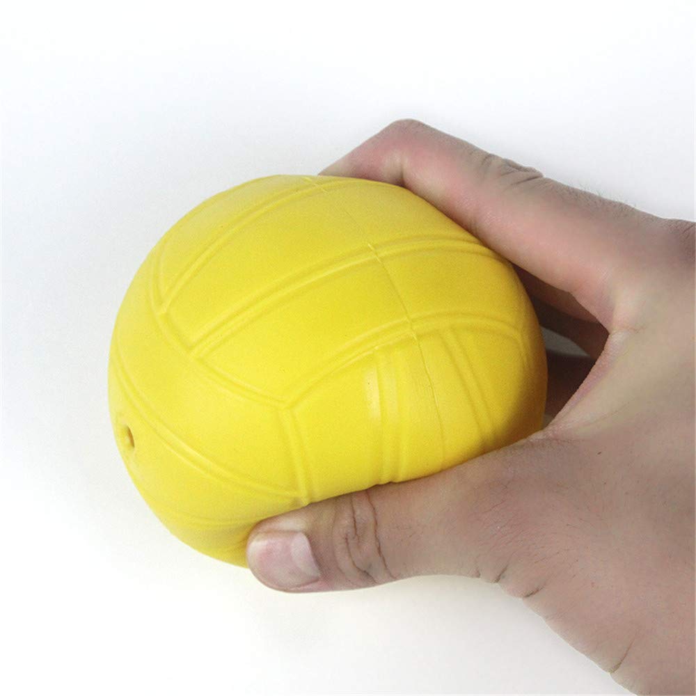 Viminston Roundnet Game Ball Replaceable Competitive Balls Mini Volleyball 3-Pack with Pump