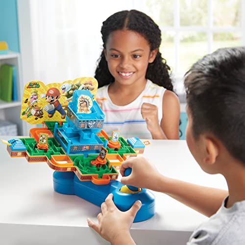 EPOCH Super Mario Maze Game Deluxe - Single Player Tabletop Action Game for Ages 4+