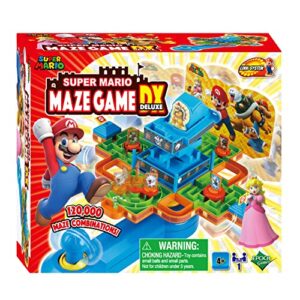 EPOCH Super Mario Maze Game Deluxe - Single Player Tabletop Action Game for Ages 4+