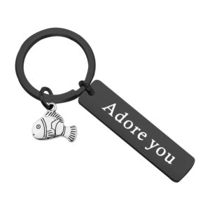 ensianth movie inspired gift adore you tv show fans gift friendship jewelry couple keychain