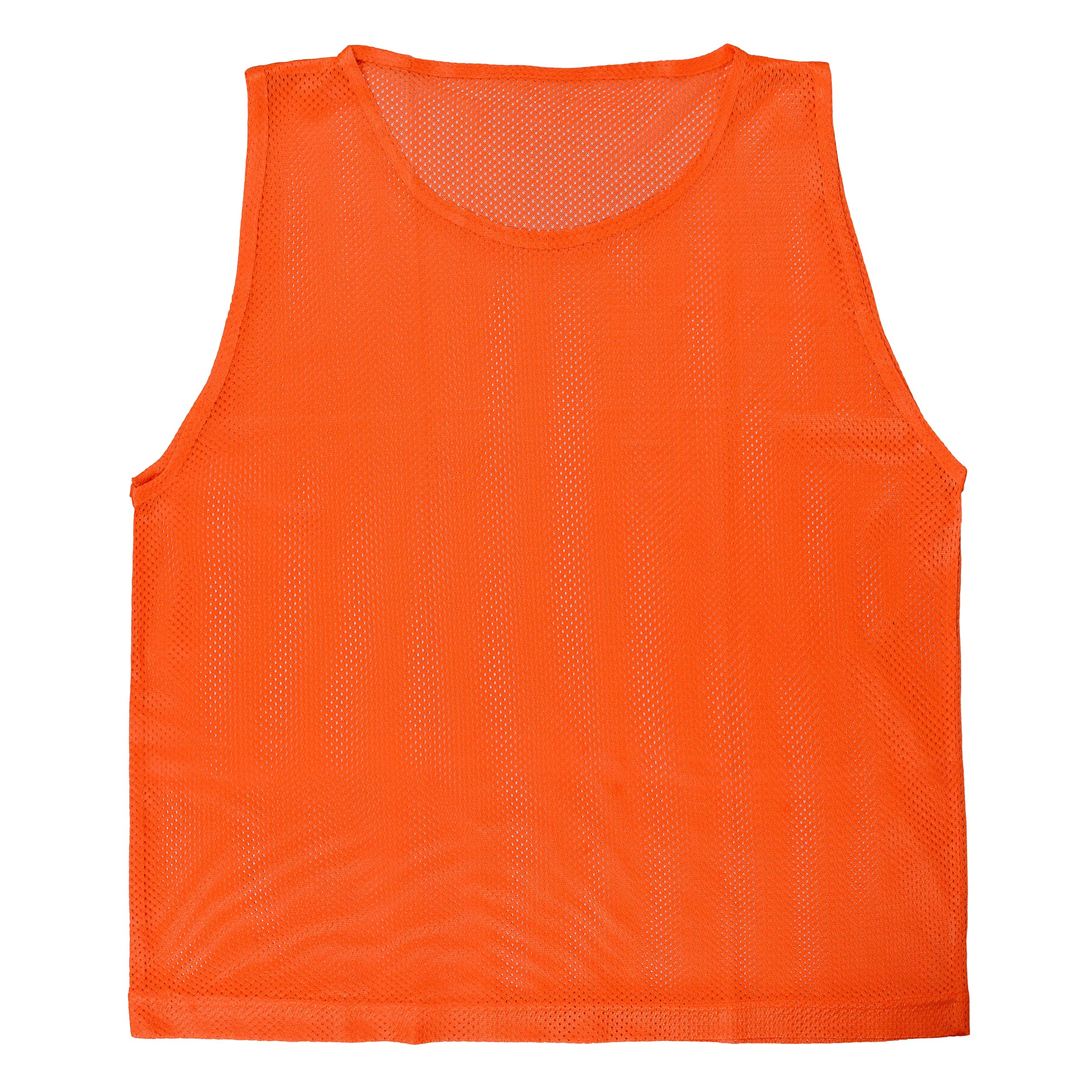 Athllete LITEMESH Pinnies Scrimmage Vests Team Practice Jersey for Teen & Adult (24 Jerseys) Lightweight Pennys