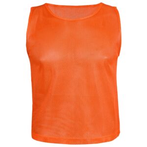 Athllete LITEMESH Pinnies Scrimmage Vests Team Practice Jersey for Teen & Adult (24 Jerseys) Lightweight Pennys