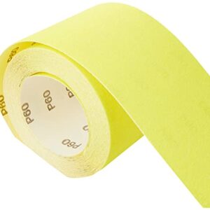 TIMCO 231541 60 Grit Yellow-115mm x 10m Sandpaper roll