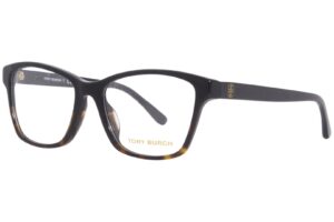 tory burch ty2110u women's eyeglasses black tortoise 53