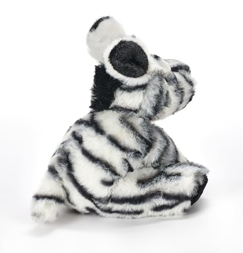 The Petting Zoo Zebra Stuffed Animal, Gifts for Kids, Wild Onez Zoo Animals, Zebra Plush Toy 8 inches