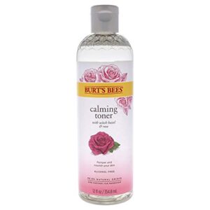 burts bees calming toner - witch hazel and rose unisex 12 oz