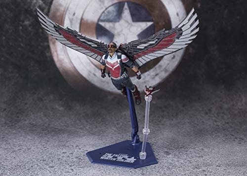 TAMASHII NATIONS - Falcon and The Winter Soldier - Falcon, Bandai Spirits S.H.Figuarts Action Figure