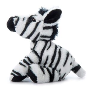 The Petting Zoo Zebra Stuffed Animal, Gifts for Kids, Wild Onez Zoo Animals, Zebra Plush Toy 8 inches