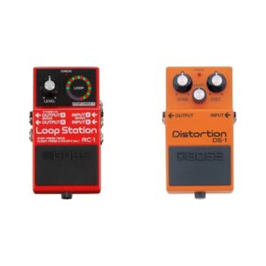 Boss RC-1 Loop Station and DS-1 Distortion Pedal Bundle