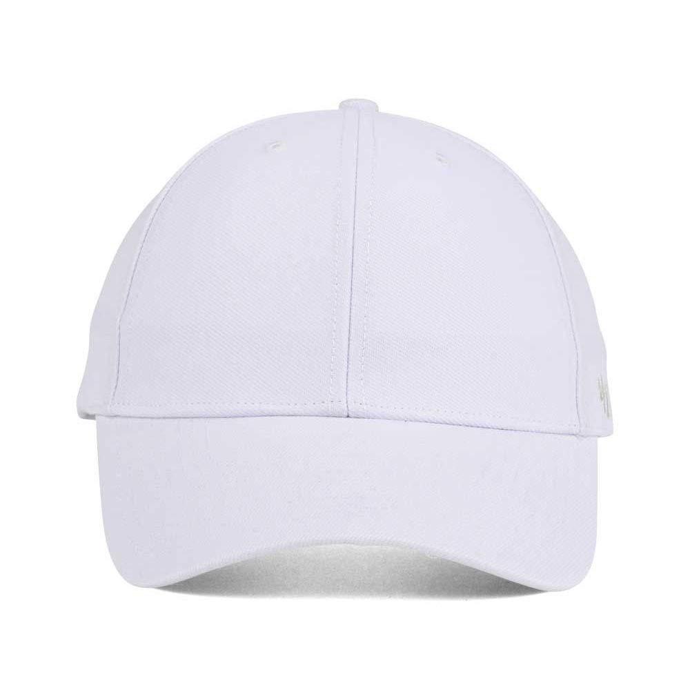 '47 Blank Classic MVP Cap, Adjustable Plain Structured Hat for Men and Women – White