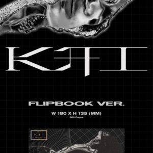 SM Ent. Kai EXO - (开) FLIP Book Ver. (1st Mini Album) Album+Extra Photocards Set, Gold, SMK1207